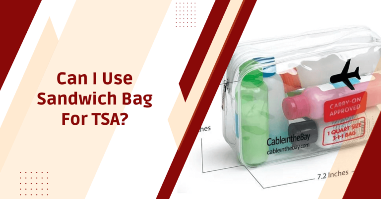 Can I use a sandwich bag for TSA?